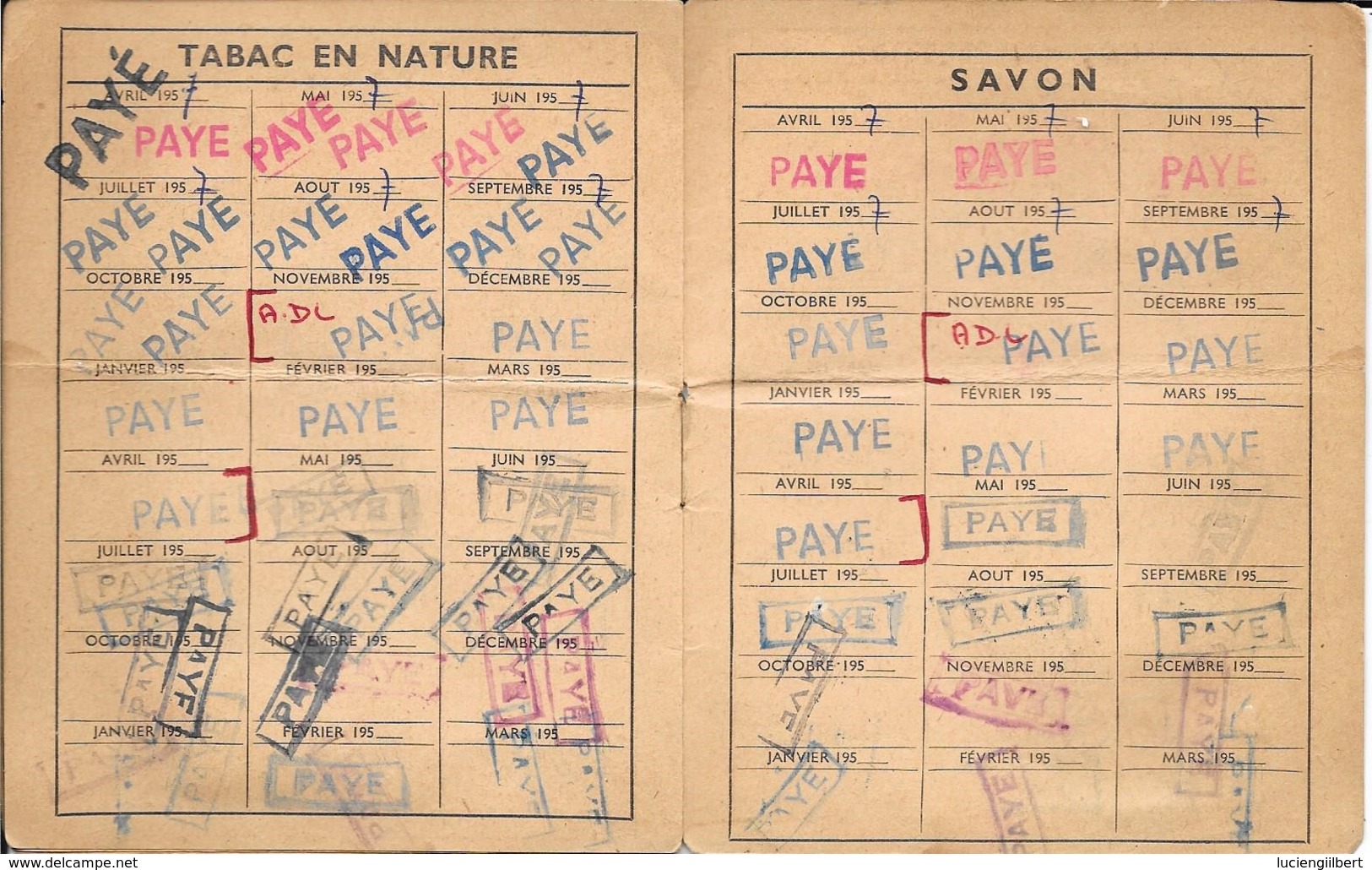 CARNET INDIVIDUEL  SOLDE INDEMNITES... - TIMBRES FM-   424eme C.R.D.LE COMMANDANT -  1956 -  126E RI LA BRACONNE 16 - Documenten