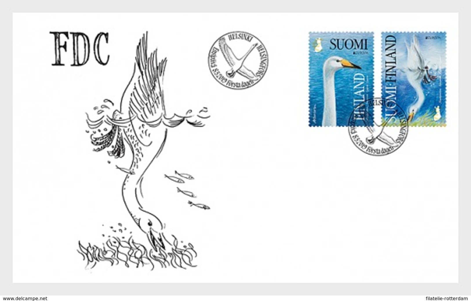 Finland - Postfris / MNH - FDC Europa, Vogels 2019 - Neufs