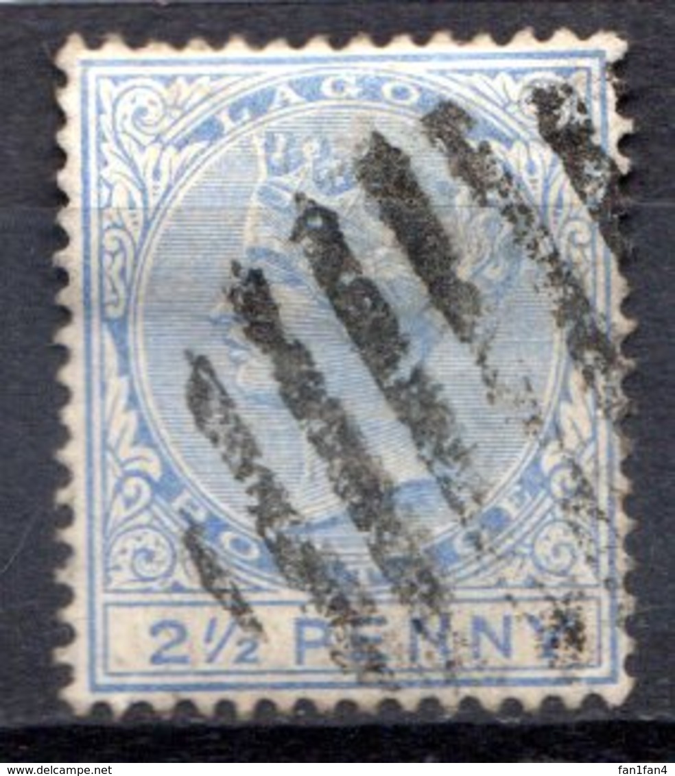 LAGOS (Colonie Britannique) - 1885-86 - N° 21 - 2 1/2 P. Outremer - (Victoria) - Nigeria (...-1960)