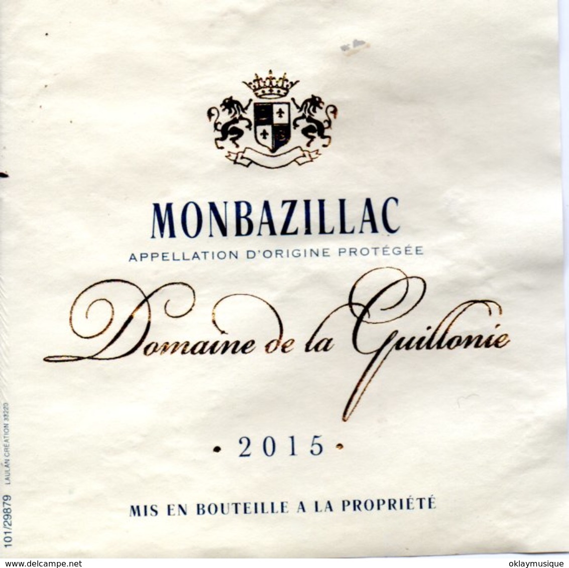 2015 Dommaine De La Guillonie (monbazillac) - Monbazillac