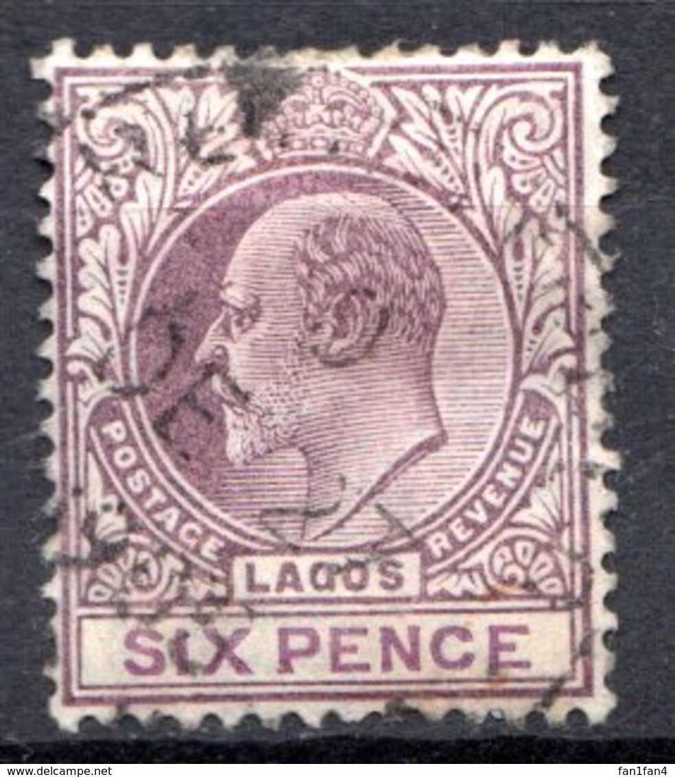 LAGOS (Colonie Britannique) - 1904-05 - N° 55 - 6 P. Violet - (Edouard VII) - Nigeria (...-1960)