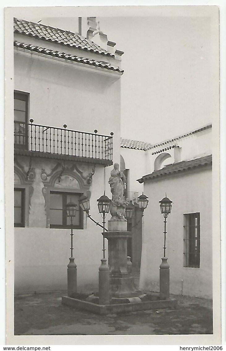 Espagne Espana - Barcelona Pueblo Espanol Plaza De La Hermandad Barrio Andaluz Vierge Ed Foto Ramirez - Barcelona