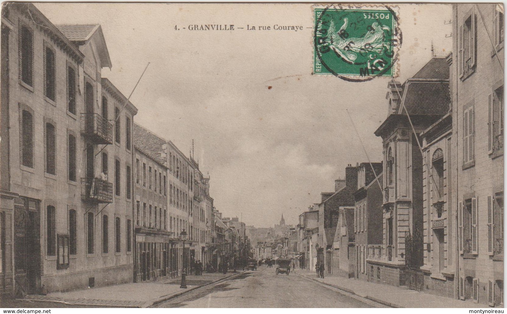 R: Manche :  GRANVILLE  :  La  Rue  Couraye - Granville