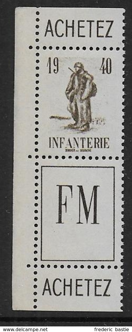 Franchise Militaire  N° 10A ** - Cote : 16 € - Timbres De Franchise Militaire