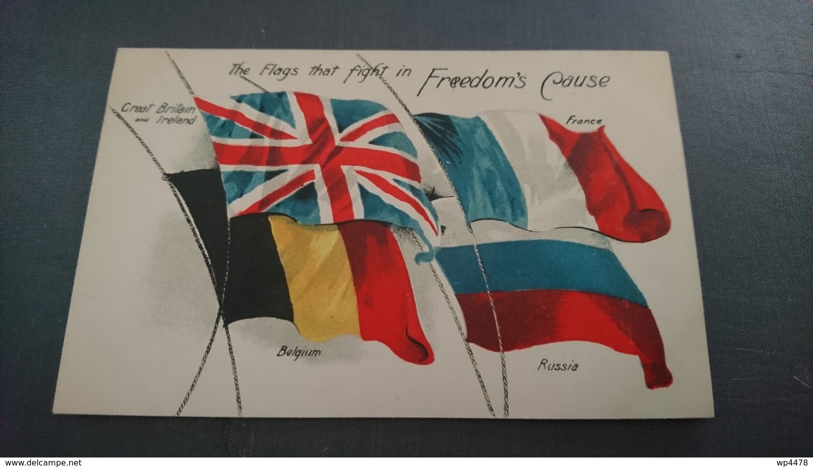 Thé Flag That Fight In Freedom S Cause - War 1914-18