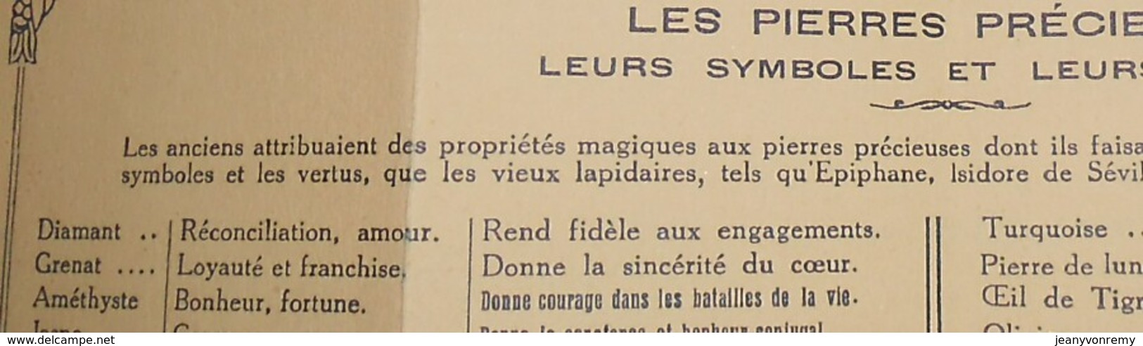 Les Pierres Précieuses Avec Leurs Symboles Et Leurs Vertus. - Non Classés