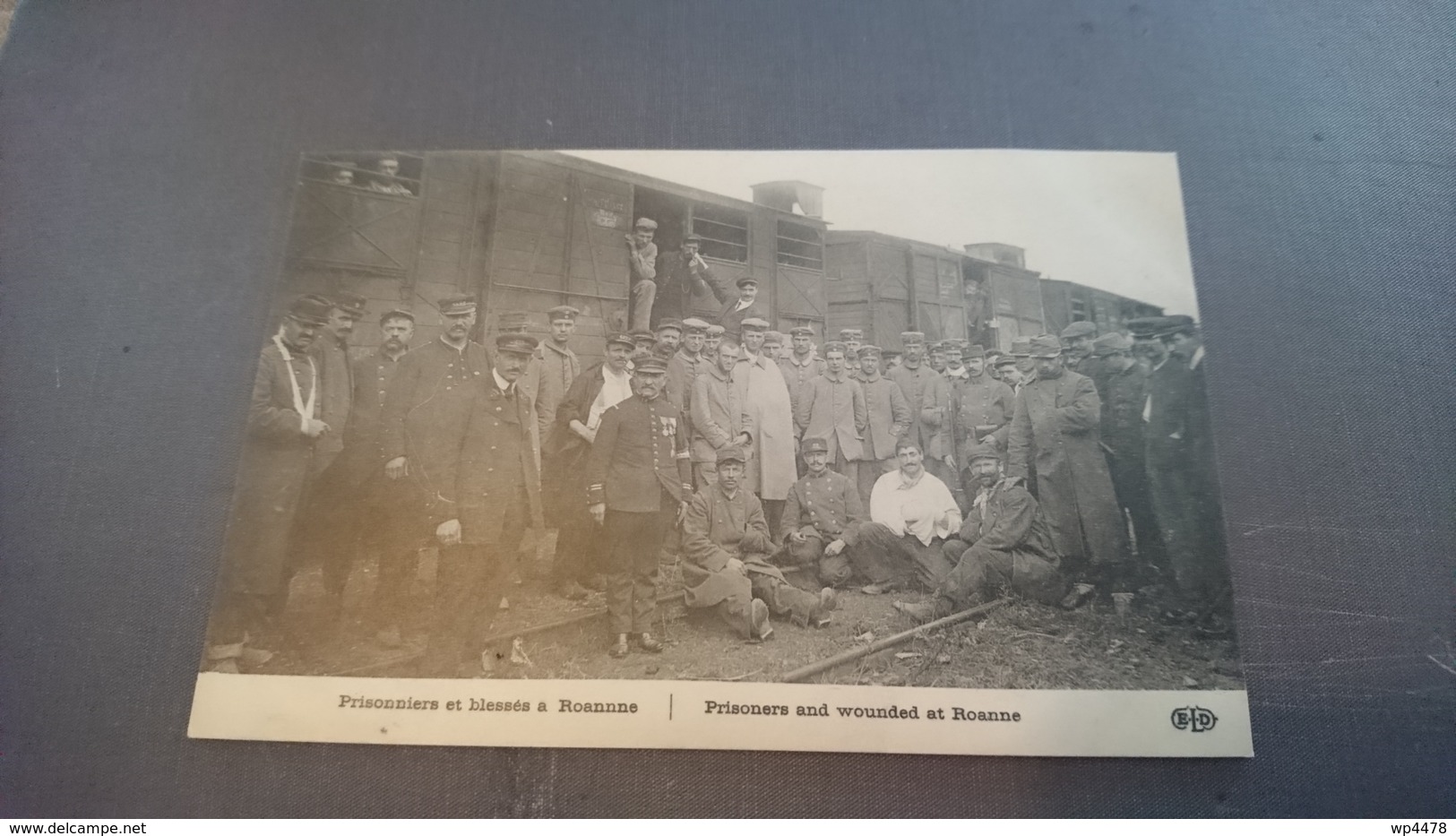 Prisonniers Et Blessés à Roanne - War 1914-18