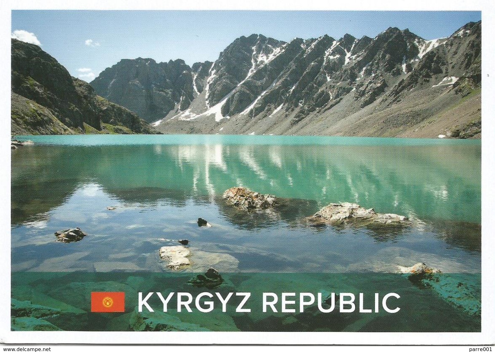 Kyrgyzstan 2019 Bishkek Customes Dove Pigeon Viewcard - Kirgizië