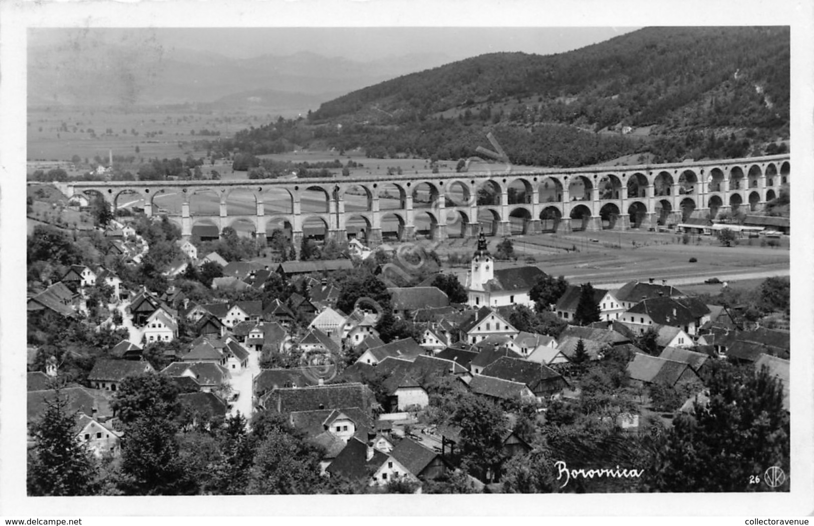 Cartolina Borovnica View 1943 - Non Classificati