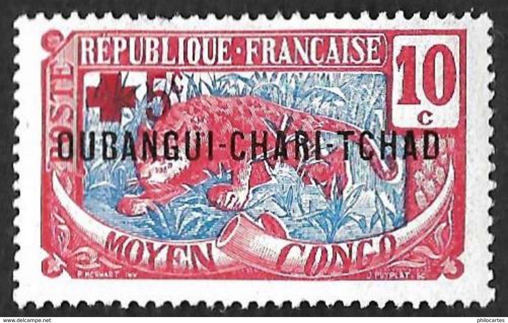 OUBANGUI-CHARI  1916 - YT 19 - NEUF* - Neufs