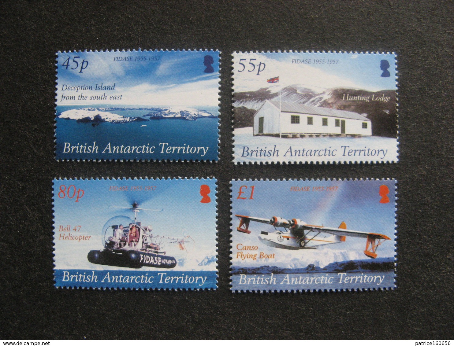 Territoire Antarctique Britannique: TB Série N° 399 Au N° 402, Neufs XX. - Unused Stamps