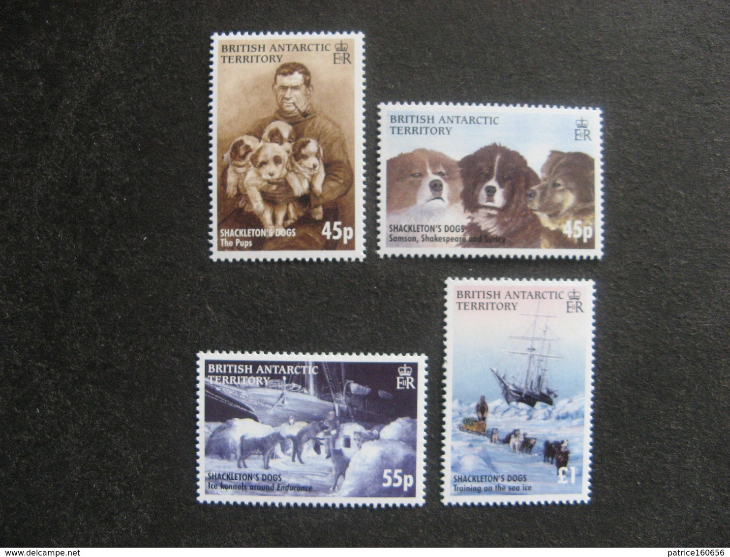 Territoire Antarctique Britannique: TB Série N° 403 Au N° 406, Neufs XX. - Unused Stamps