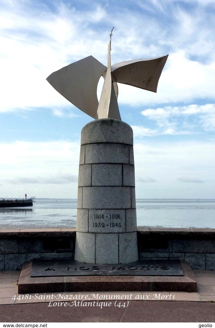 Saint-Nazaire (44)- Monument Aux Morts (Tirage Limité) - Saint Nazaire