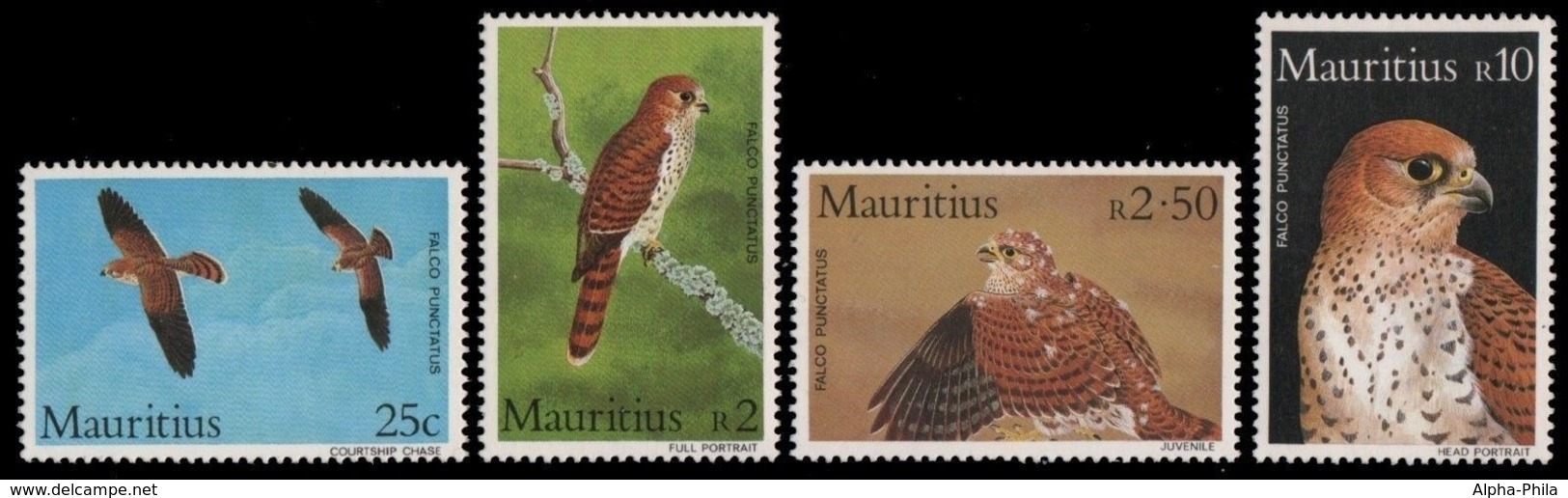 Mauritius 1984 - Mi-Nr. 579-582 ** - MNH - Vögel / Birds - Mauritius (1968-...)