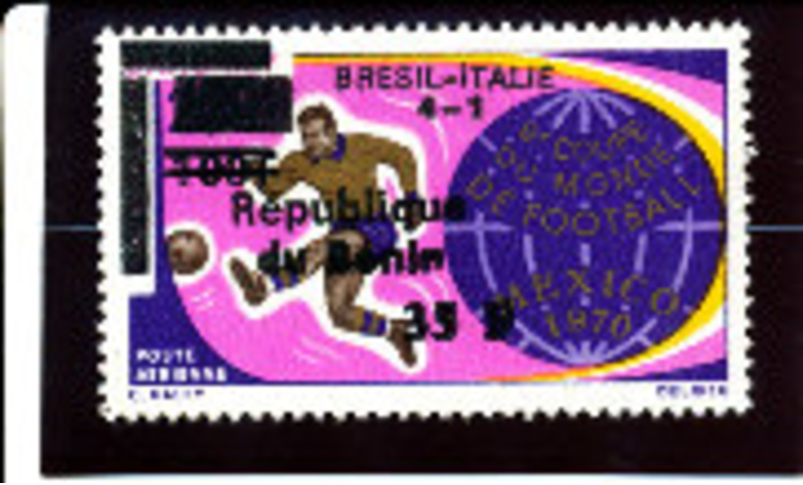 Bénin 1997  ( 35F/100F/200F - Coupe Foot.Mexico 1970)  ** Luxe  TRES RARE - Bénin – Dahomey (1960-...)