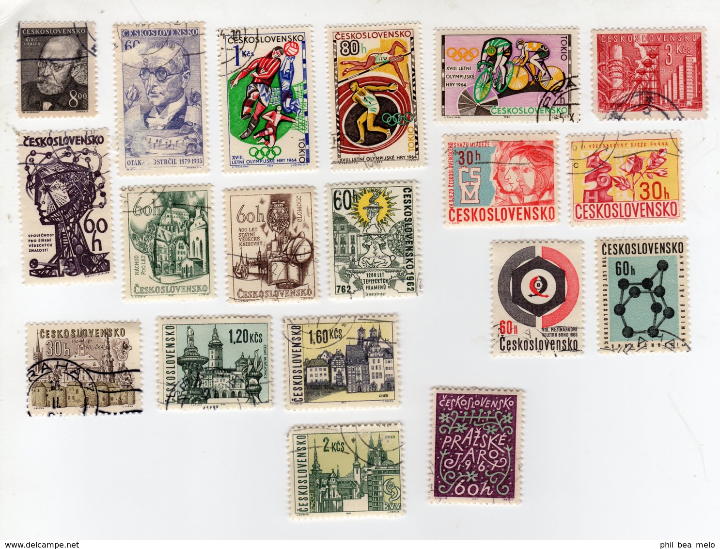 TIMBRES EUROPE DE L'EST - PAYS DIVERS - LOT + DE 1100 TIMBRES - OBLITERES - VOIR SCANS ET DESCRIPTION