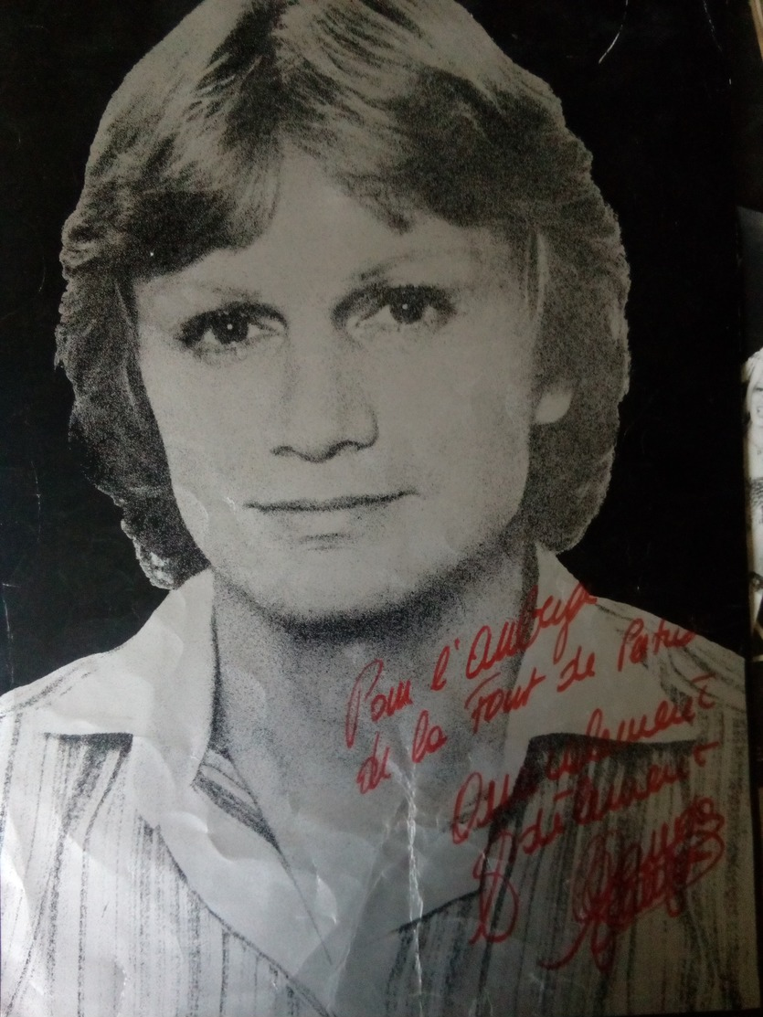 Photo De Claude François Signée - Other & Unclassified