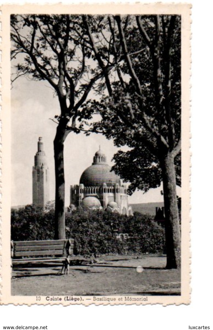 10. COINTE. BASILIQUE ET MEMORIAL. - Autres & Non Classés