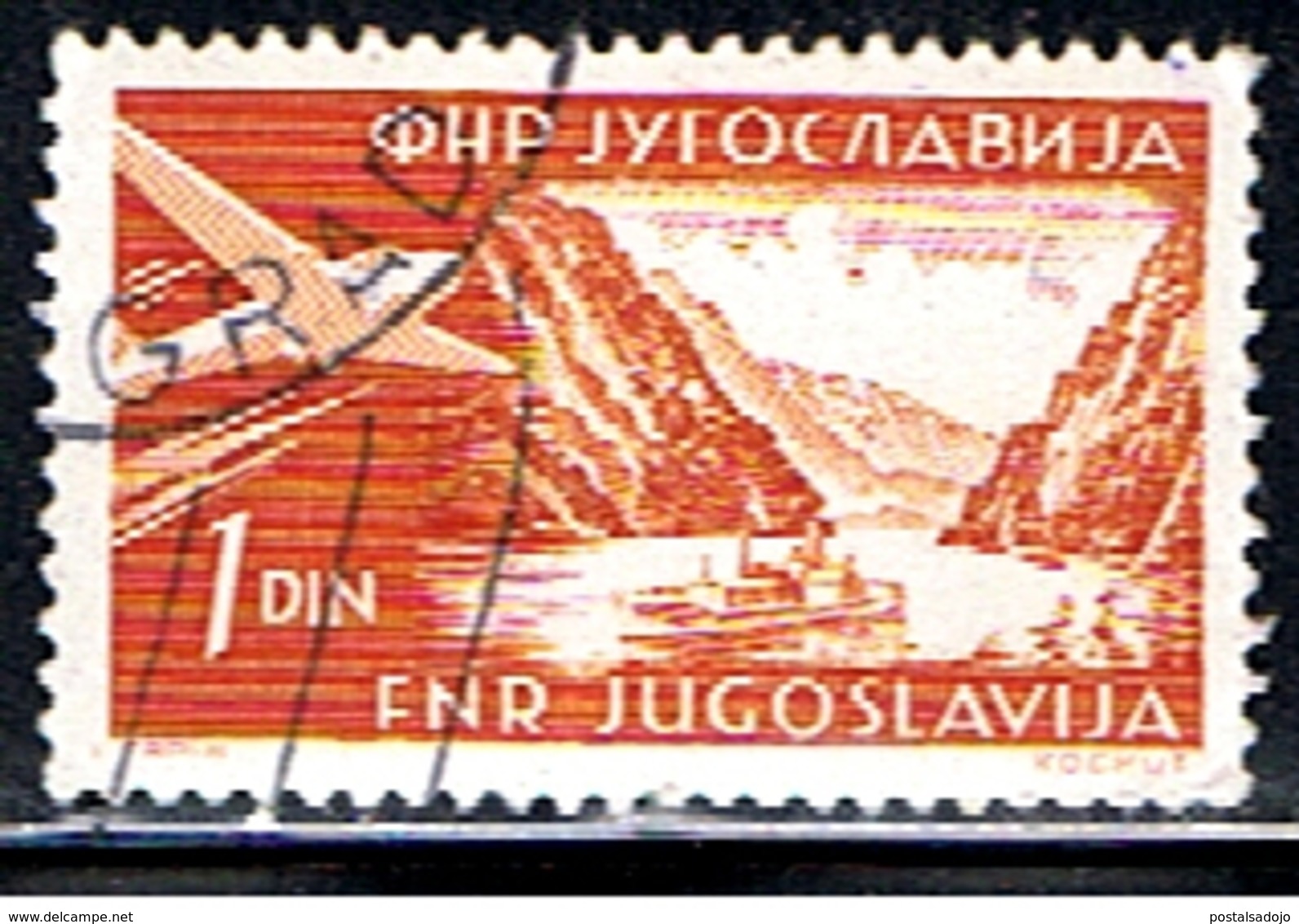 YOUGOSLAVIE 172 // YVERT 32 // 1951-52 - Airmail