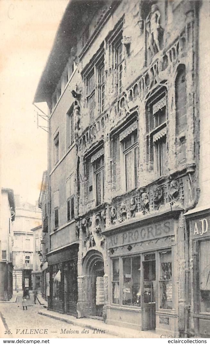 Valence     26      Maison De Têtes  2    (Voir Scan) - Valence