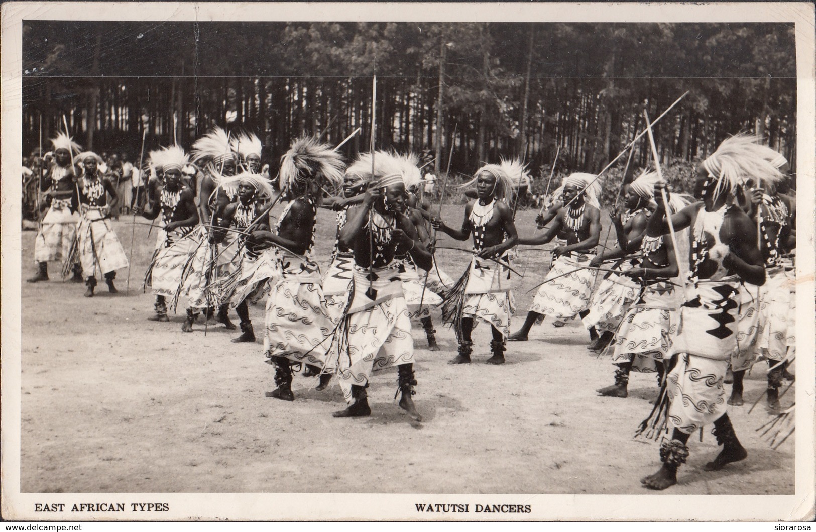 East African Types - Watussi Dancers - Danze