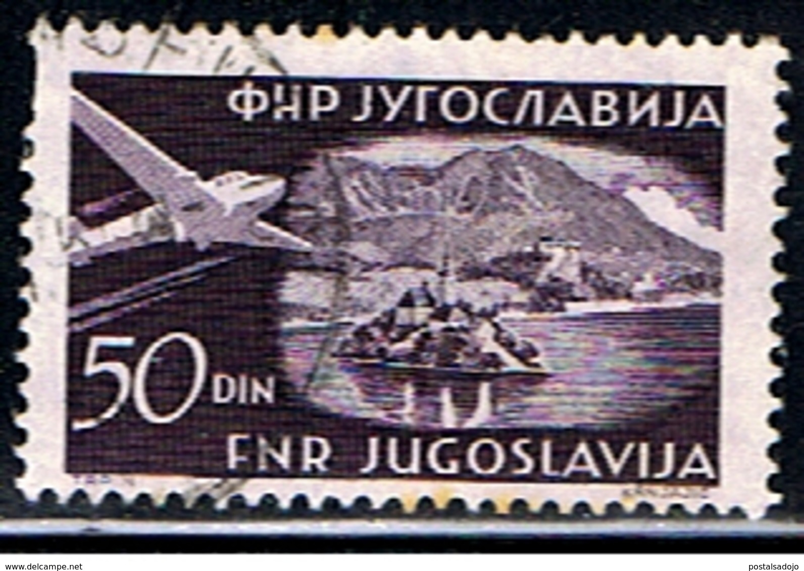YOUGOSLAVIE 176 // YVERT 39 // 1951-52 - Airmail