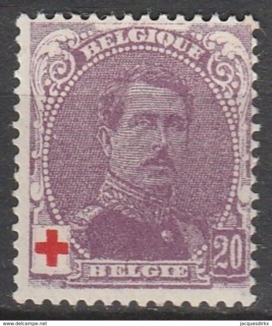 Belgie    .    OBP   .     131     .     *    .   Ongebruikt Met  Charnier    .  / .  Neuf Avec  Charniere - 1914-1915 Croix-Rouge