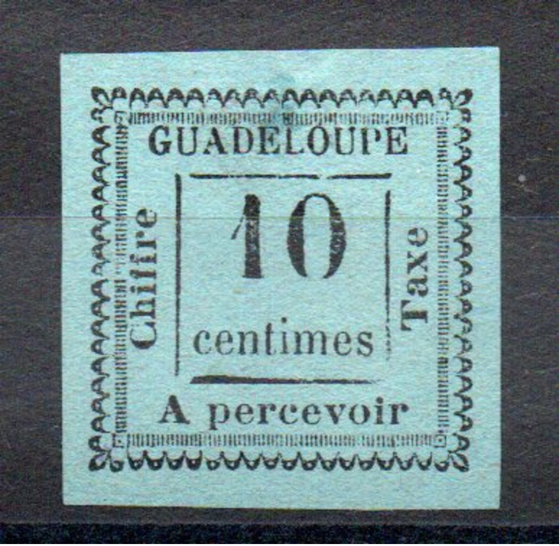 GUADELOUPE - YT N° 7 Signé - Neuf Sg  - Cote 100,00 € - Postage Due