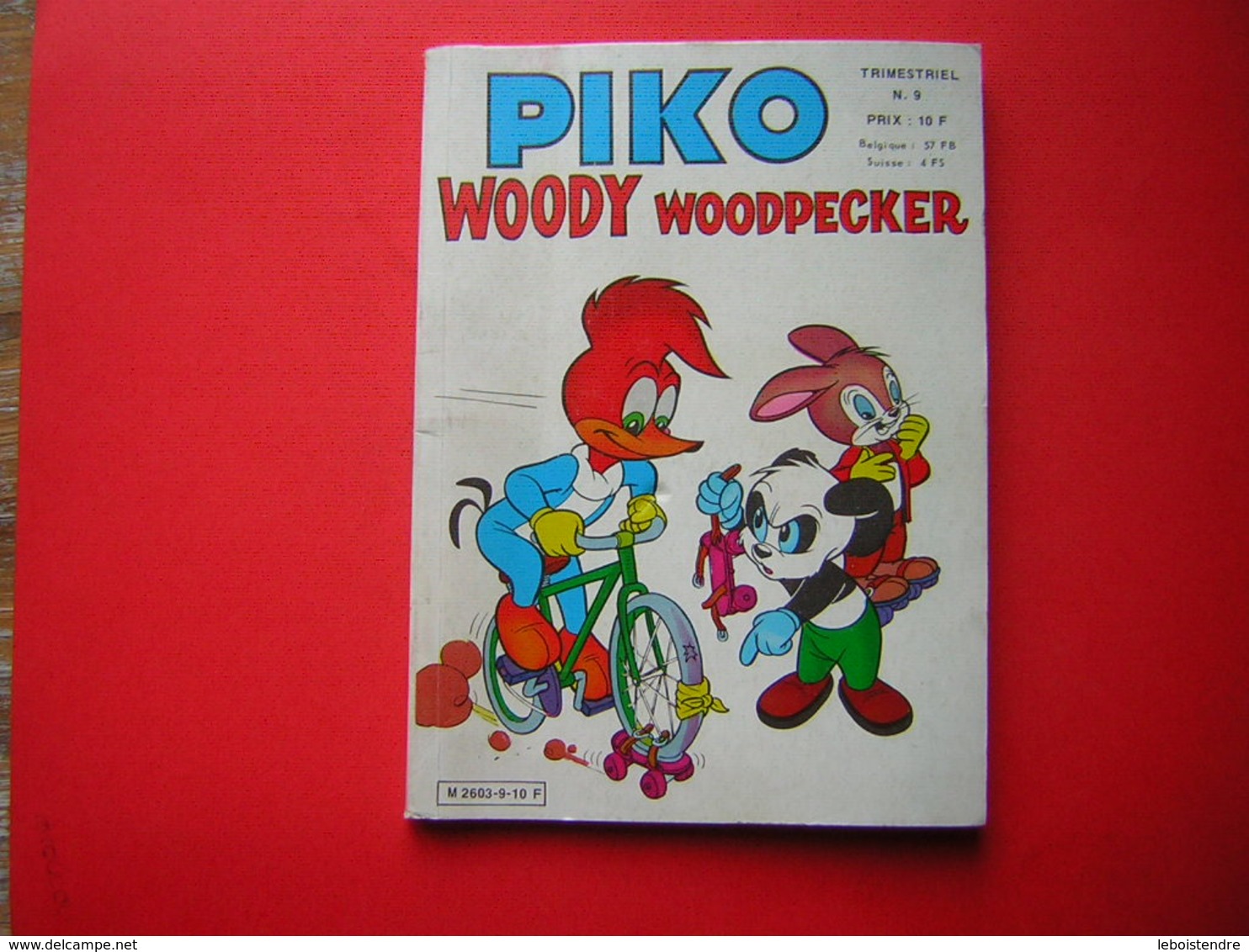 BD PETIT FORMAT  PIKO WOODY WOODPECKER  N° 9 SAGEDITION 1983 - Sagédition