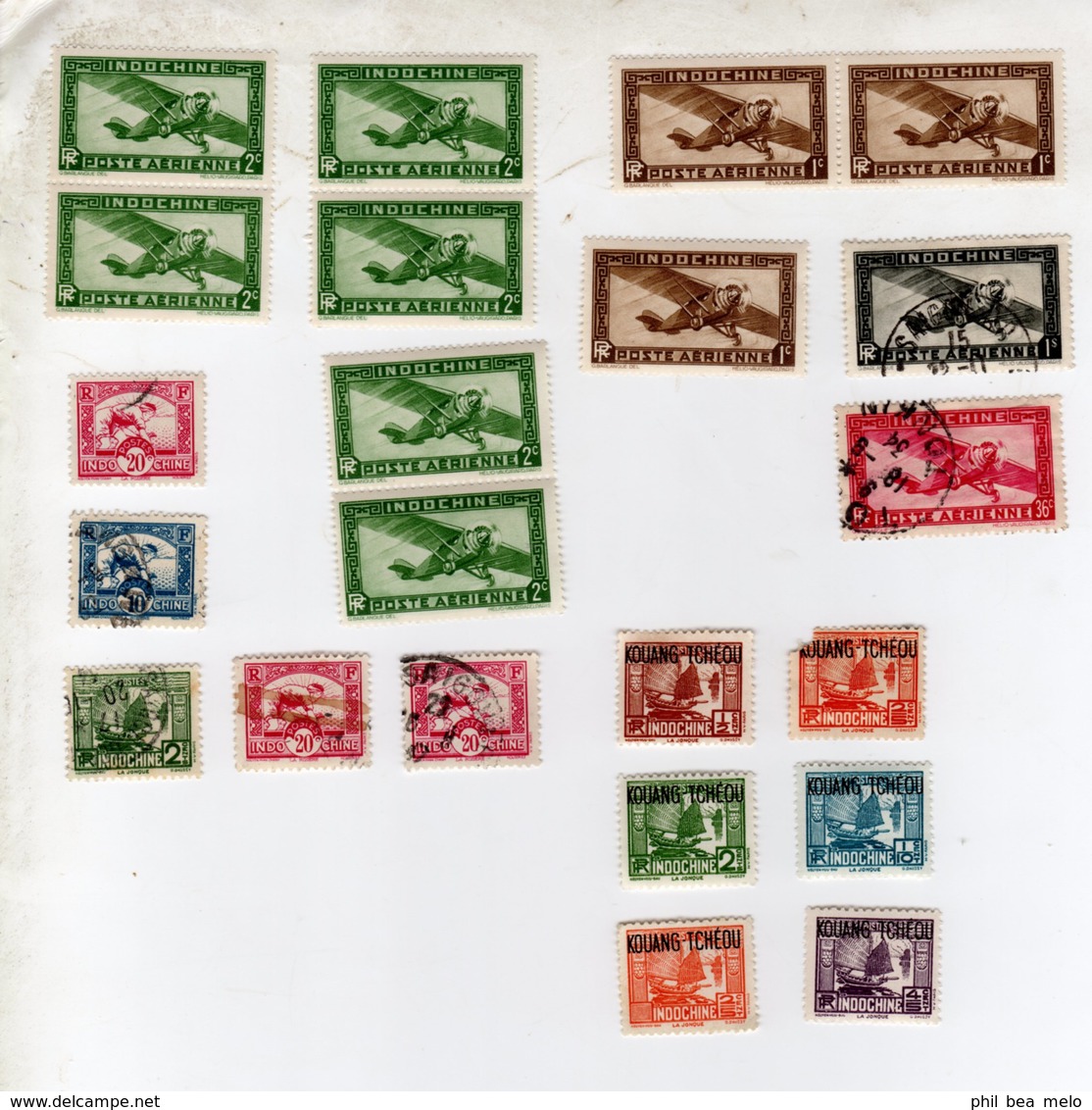 TIMBRES ASIE - PAYS DIVERS - LOT 190 TIMBRES - OBLITERES OU NON  - VOIR SCANS ET DESCRIPTION