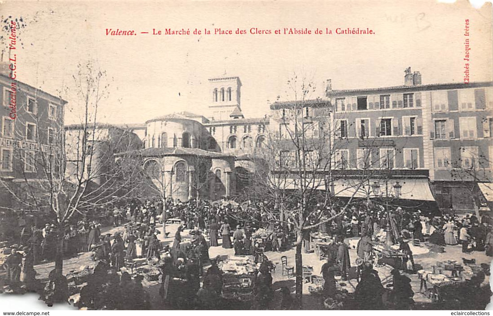 Valence     26      Marché De La Place Des Clercs 2    (Voir Scan) - Valence