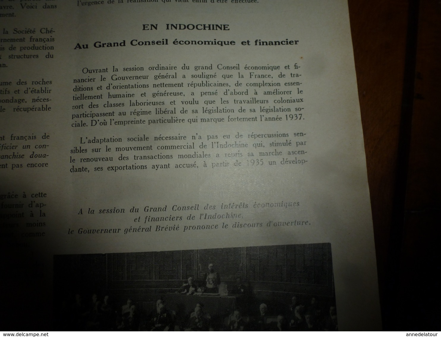 1938 LCCI :  Tonkin ; Pétrole Au Maroc; La Réunion (Pont Sainte-Suzanne); Les Cimetières D'éléphants ; Etc - 1900 - 1949