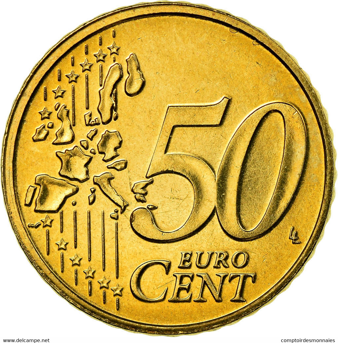 Luxembourg, 50 Euro Cent, 2003, SUP, Laiton, KM:80 - Lussemburgo