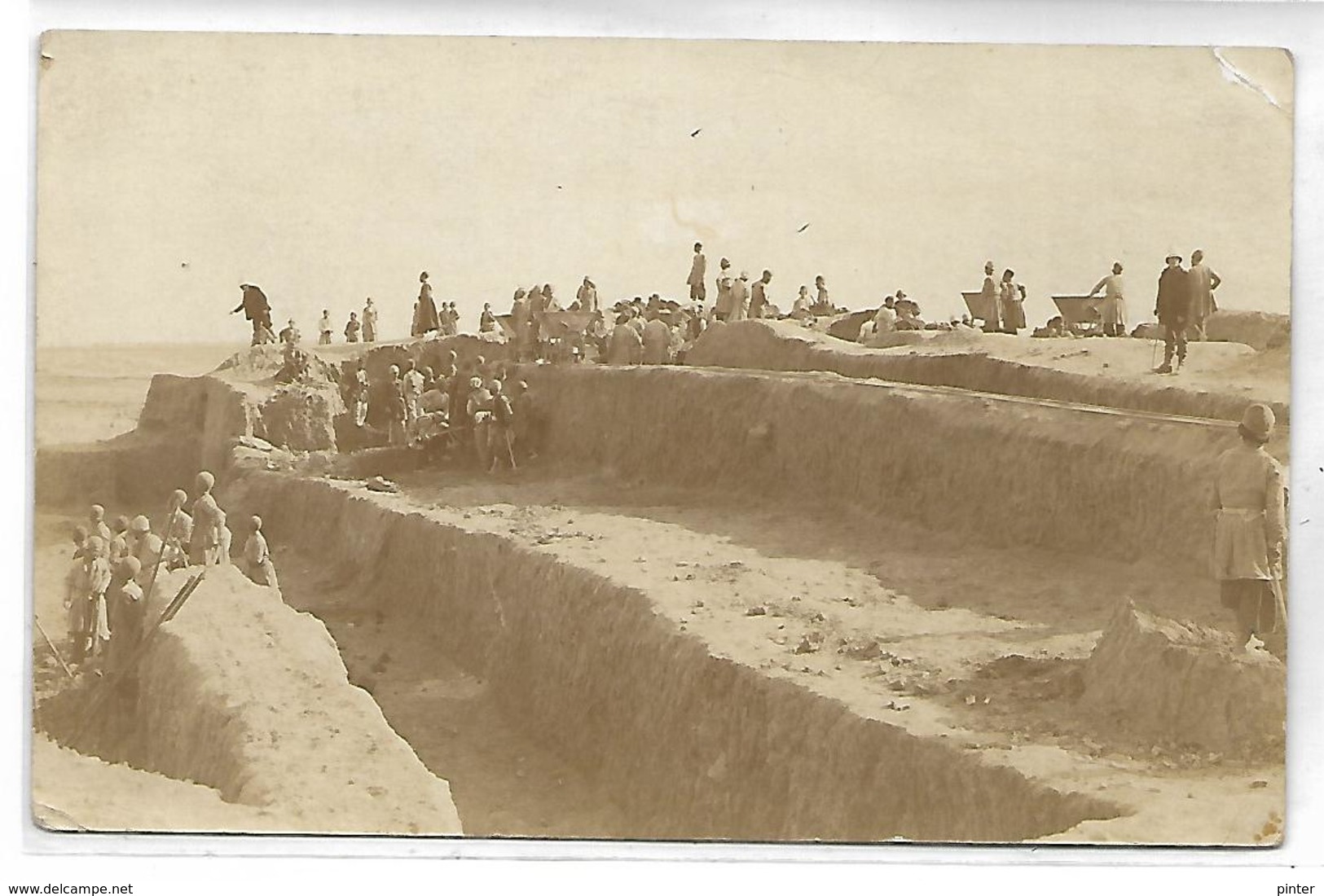 IRAN - PERSE - Mission En Perse Pour Recherches Archéologiques En 1914 - CARTE PHOTO - Iran