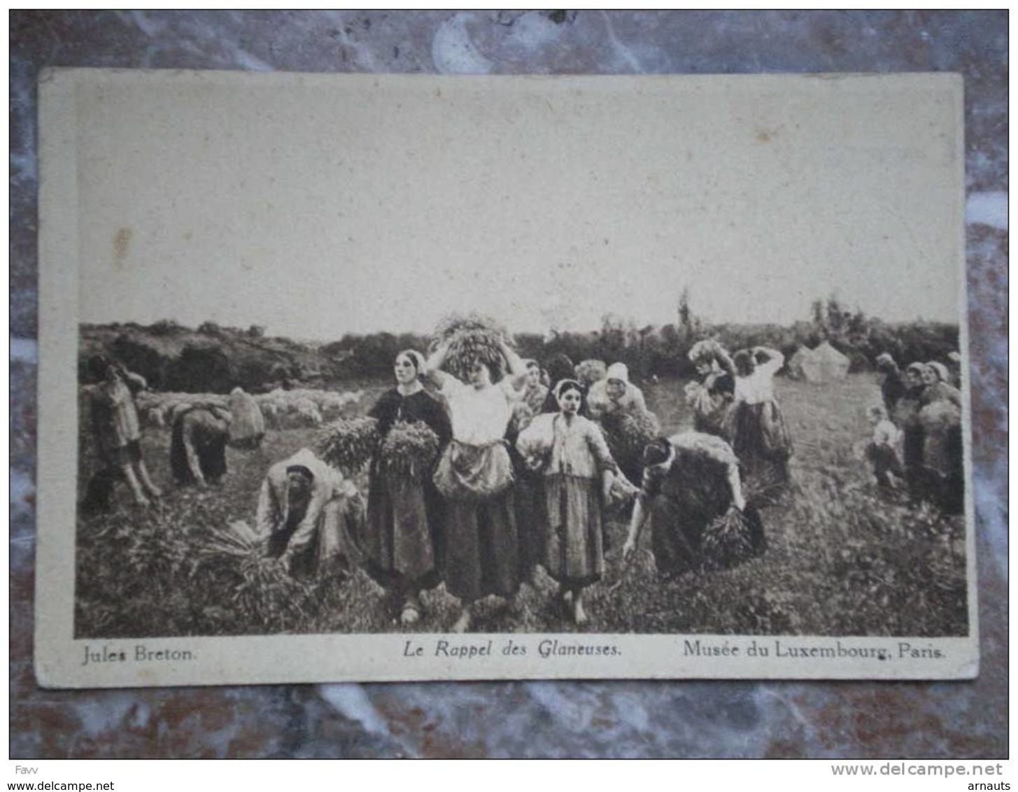 Paris Parijs Musée Du Luxembourg : Par Jules Breton , Le Rappel Des Glaneuse - Autres & Non Classés