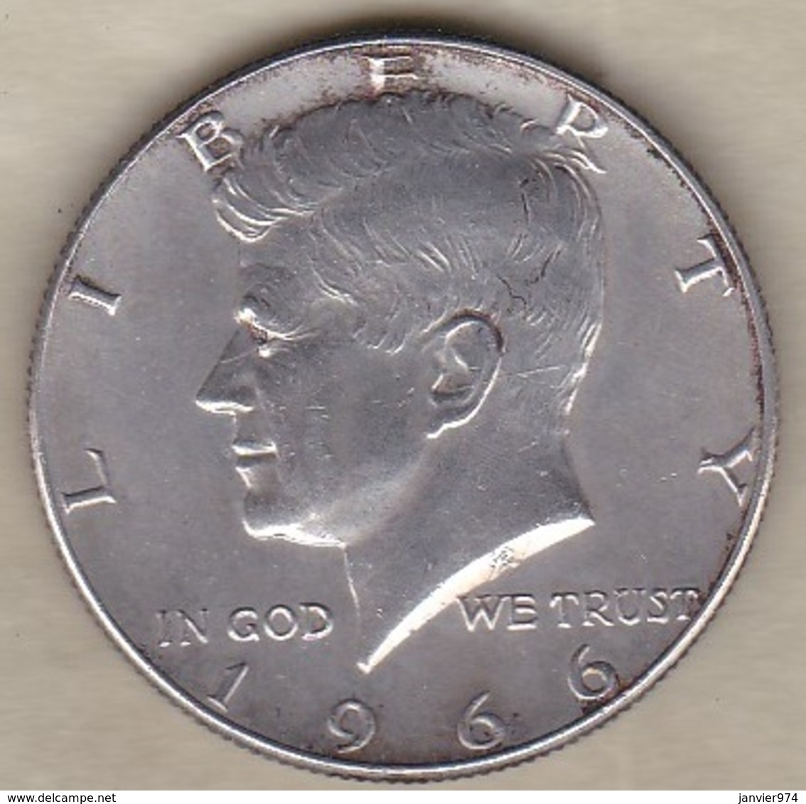 Etats-Unis. Half Dollar 1966. Kennedy. Argent - 1964-…: Kennedy