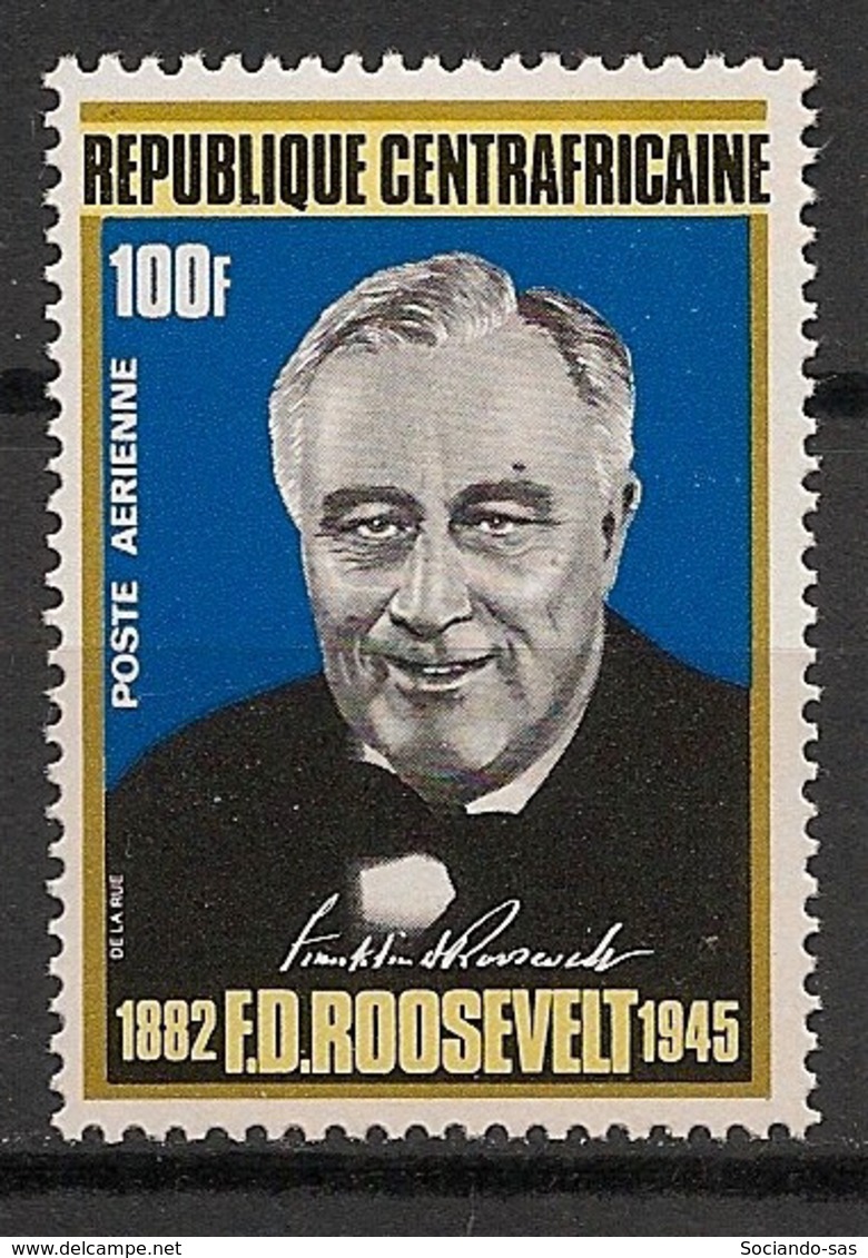 Centrafricaine - 1970 - Poste Aérienne PA N°Yv. 82 - Roosevelt - Neuf Luxe ** / MNH / Postfrisch - Altri & Non Classificati