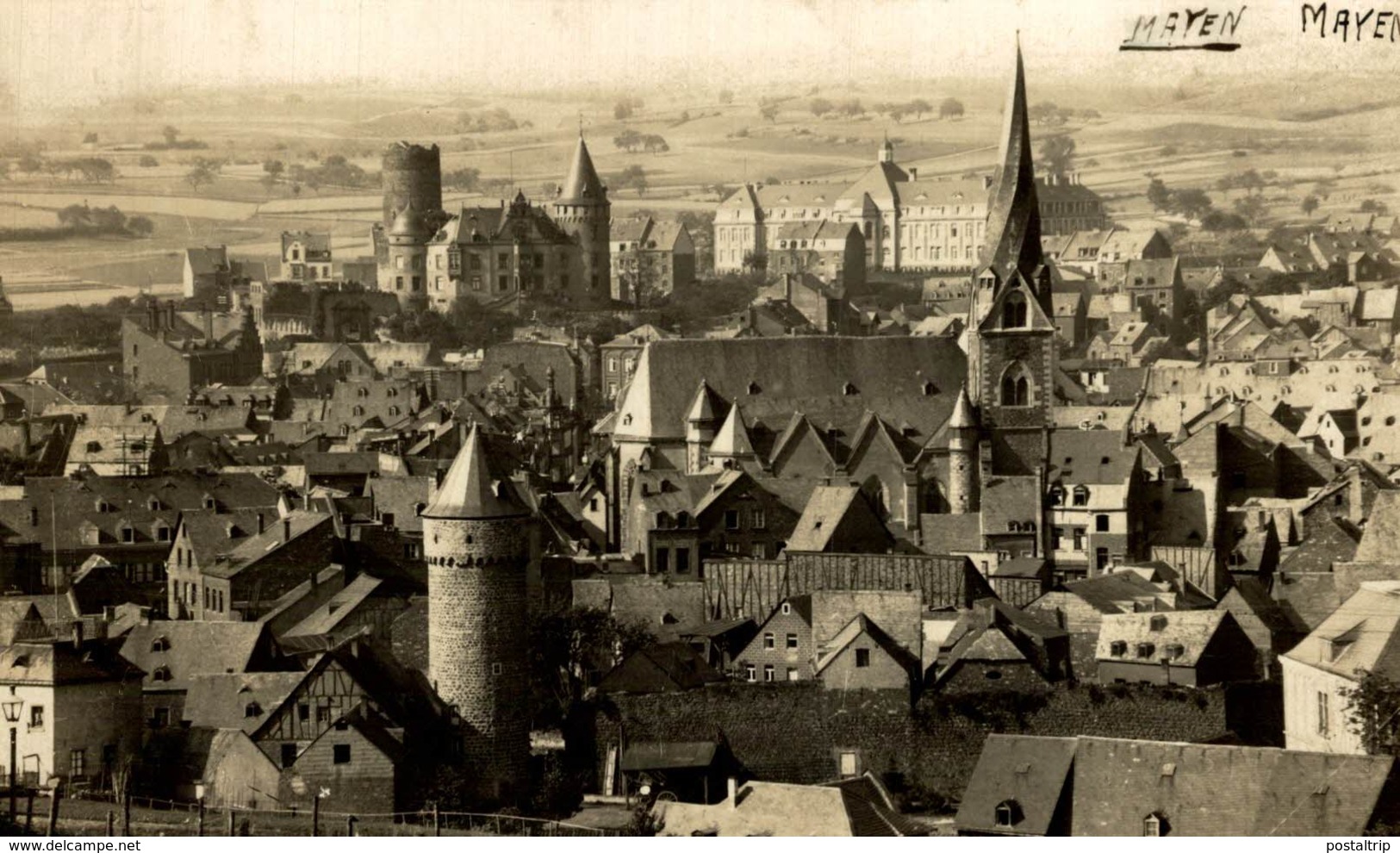 RPPC  RUD BOHM BAD BERTRICH MAYEN - Mayen