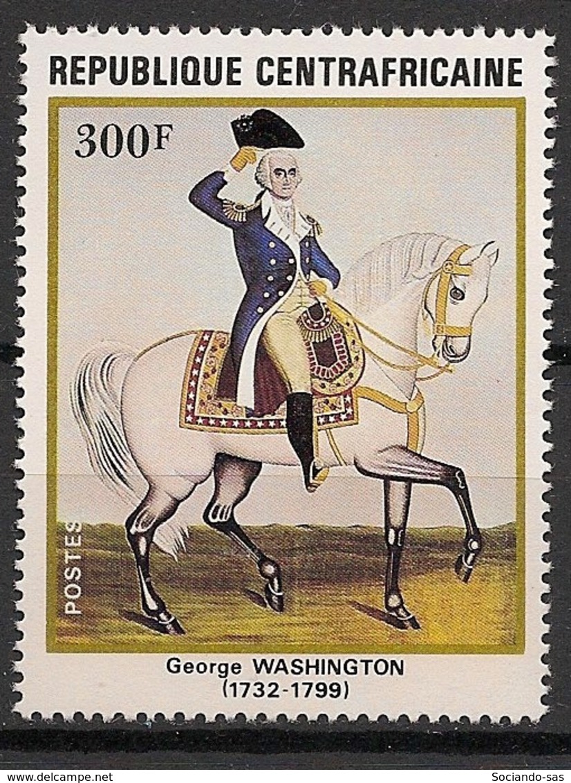 Centrafricaine - 1982 - N°Yv. 508 - Georges Washington - Neuf Luxe ** / MNH / Postfrisch - George Washington