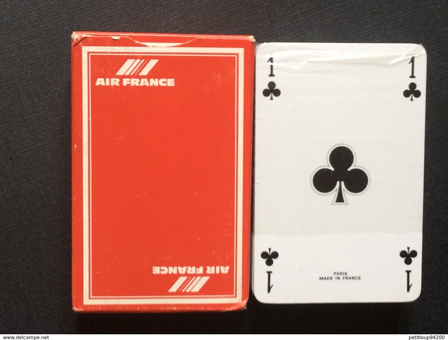 JEU DE CARTES AIR FRANCE  Éditions J.C. Dusserre  PARIS  1978 - 54 Cartes