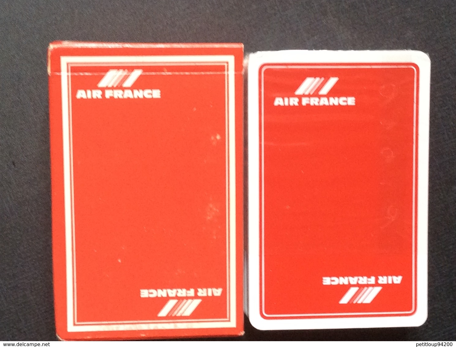 JEU DE CARTES AIR FRANCE  Éditions J.C. Dusserre  PARIS  1978 - 54 Cards