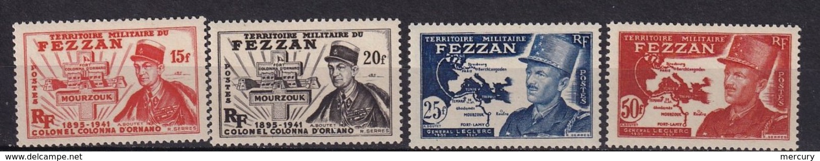 FEZZAN - D'Ornano Et Leclerc - Unused Stamps