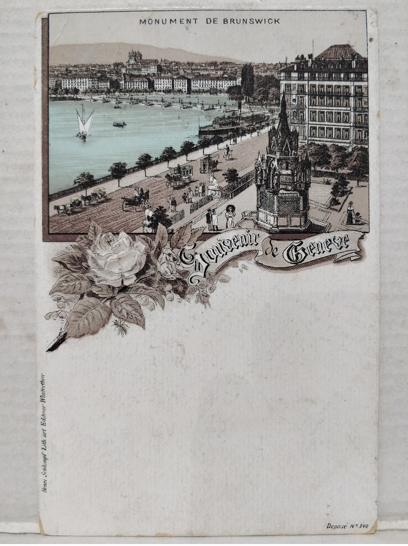 Souvenir De Genève - Genève