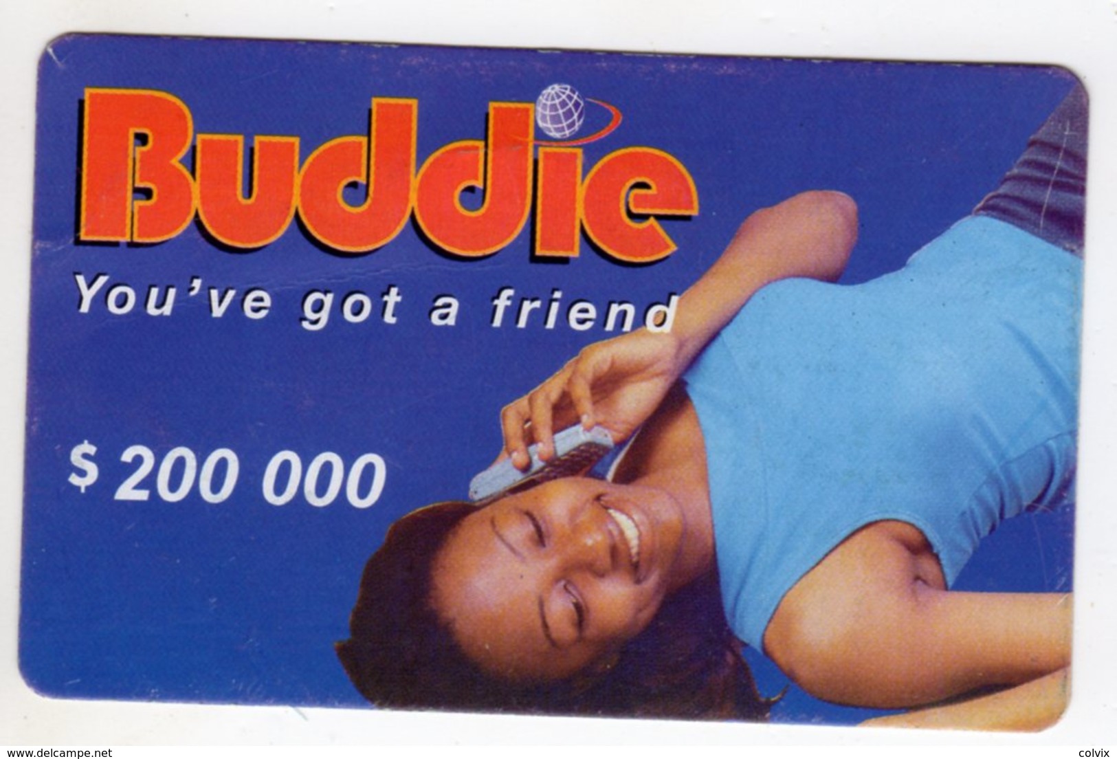 ZIMBABWE PREPAYEE 200 000$ BUDDIE ECONET - Zimbabwe