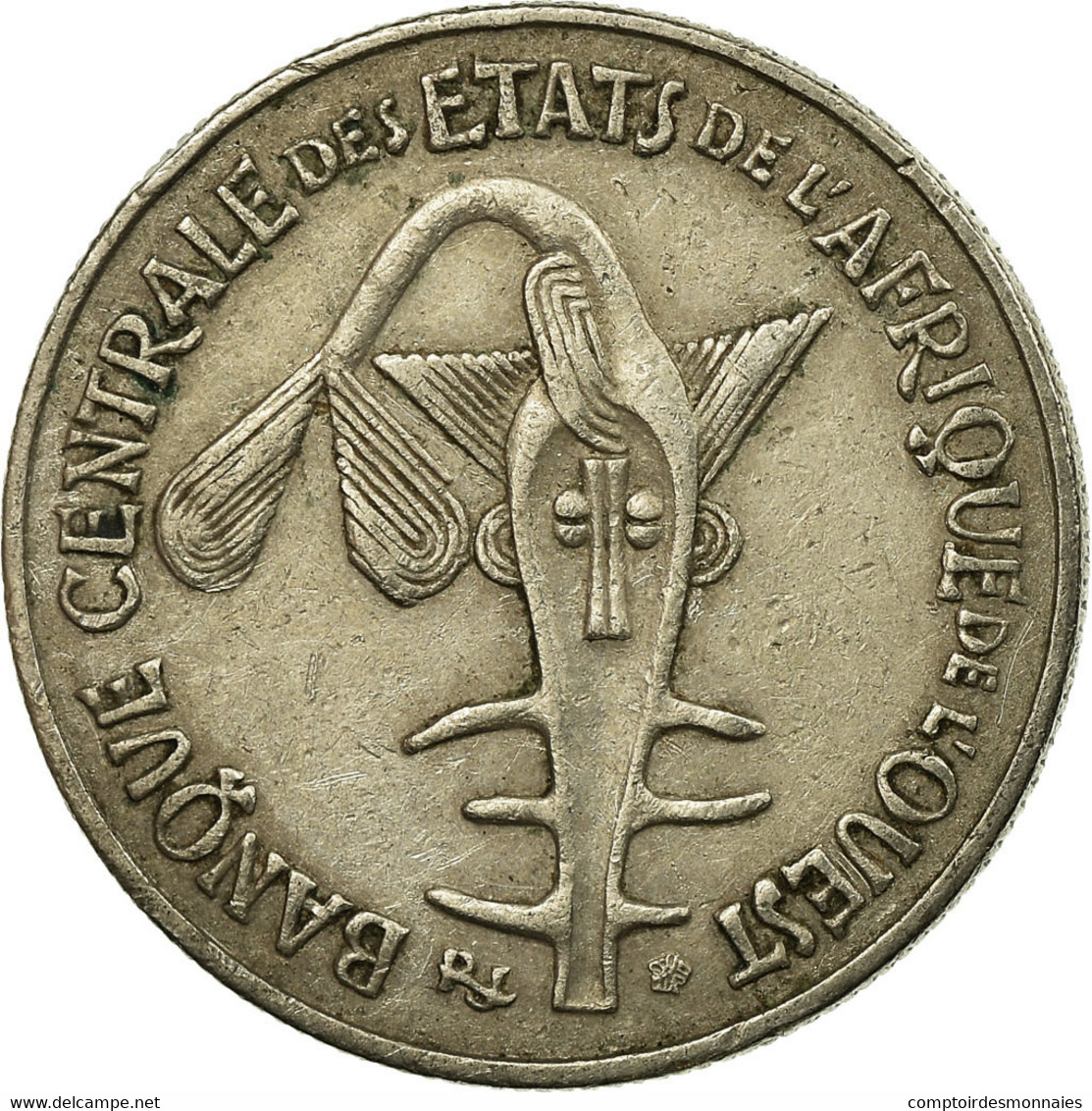 Monnaie, West African States, 50 Francs, 1976, TTB, Copper-nickel, KM:6 - Ivoorkust