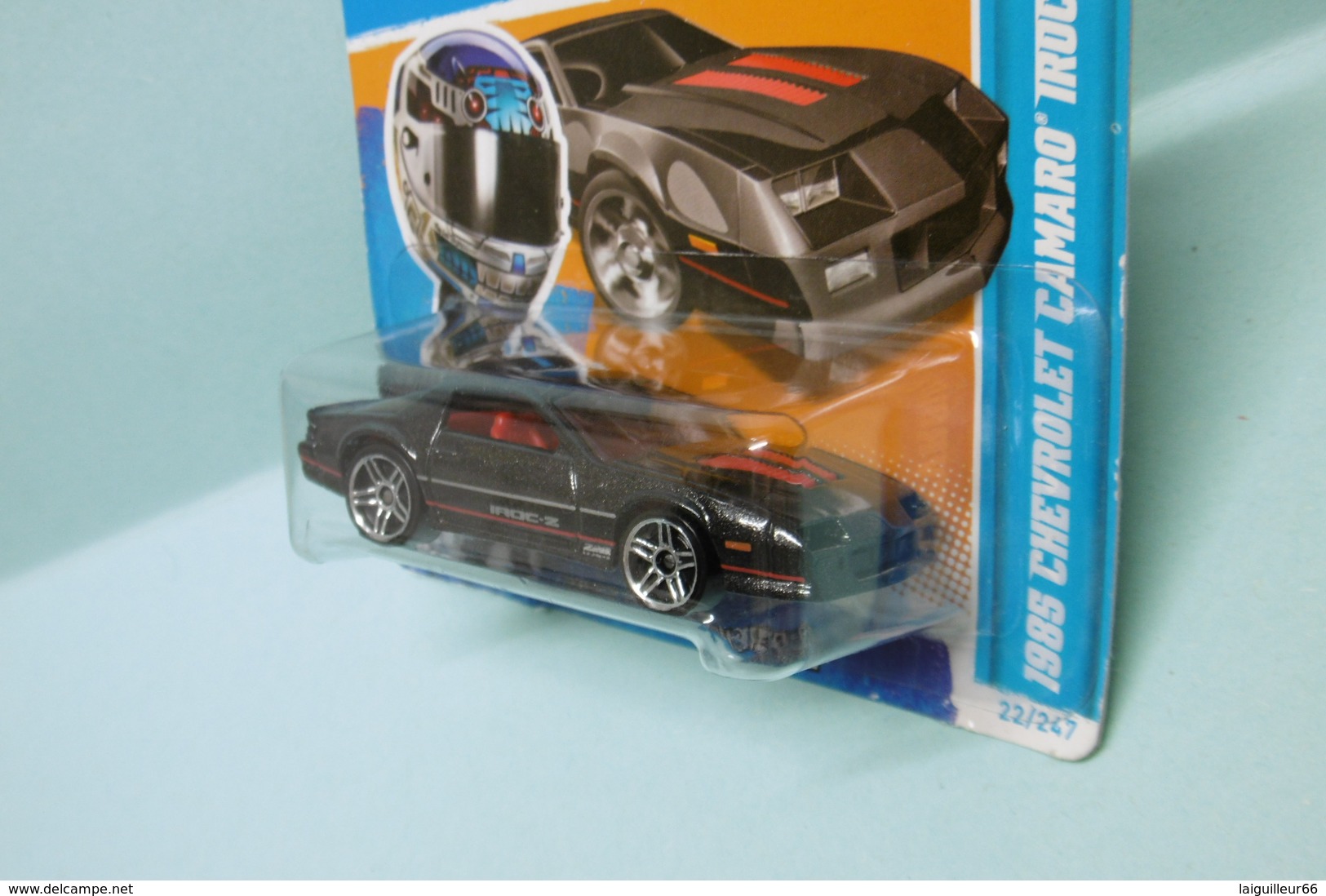 Hot Wheels - CHEVROLET CAMARO IROC-Z 1985 - 2012 HW Premiere HOTWHEELS EU Short Card 1/64 - HotWheels