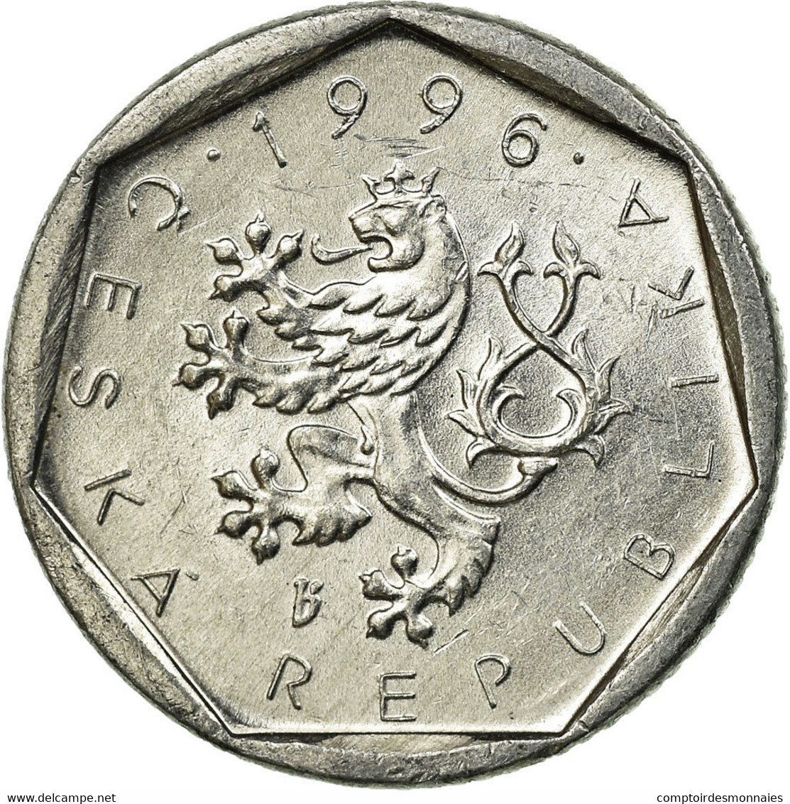 Monnaie, République Tchèque, 20 Haleru, 1996, TTB, Aluminium, KM:2.1 - Czech Republic