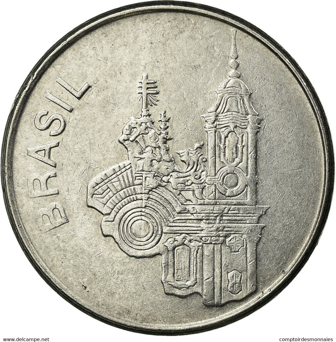 Monnaie, Brésil, 20 Cruzeiros, 1982, TTB, Stainless Steel, KM:593.1 - Brésil