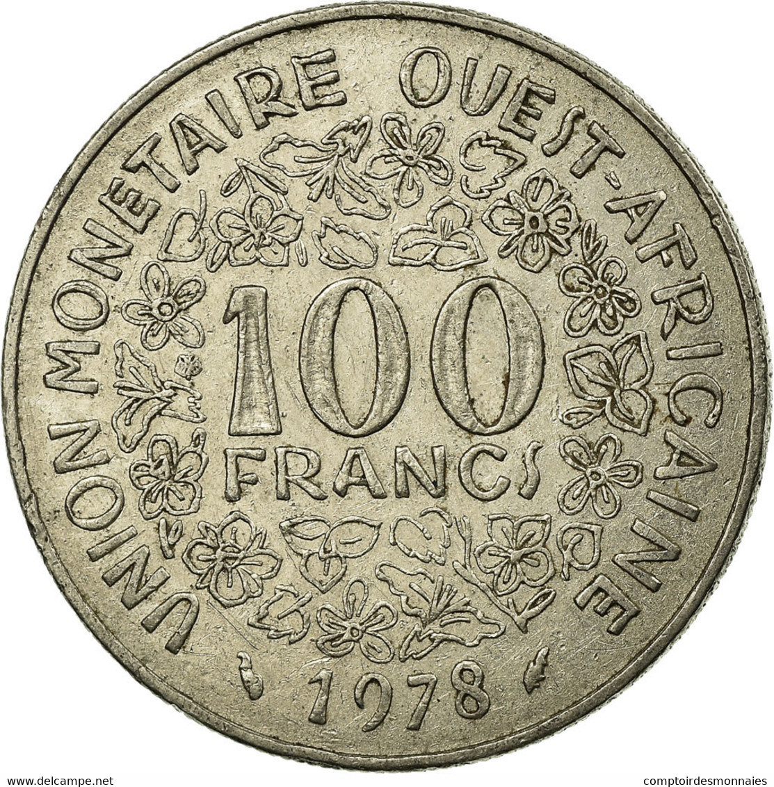 Monnaie, West African States, 100 Francs, 1978, TTB, Nickel, KM:4 - Elfenbeinküste