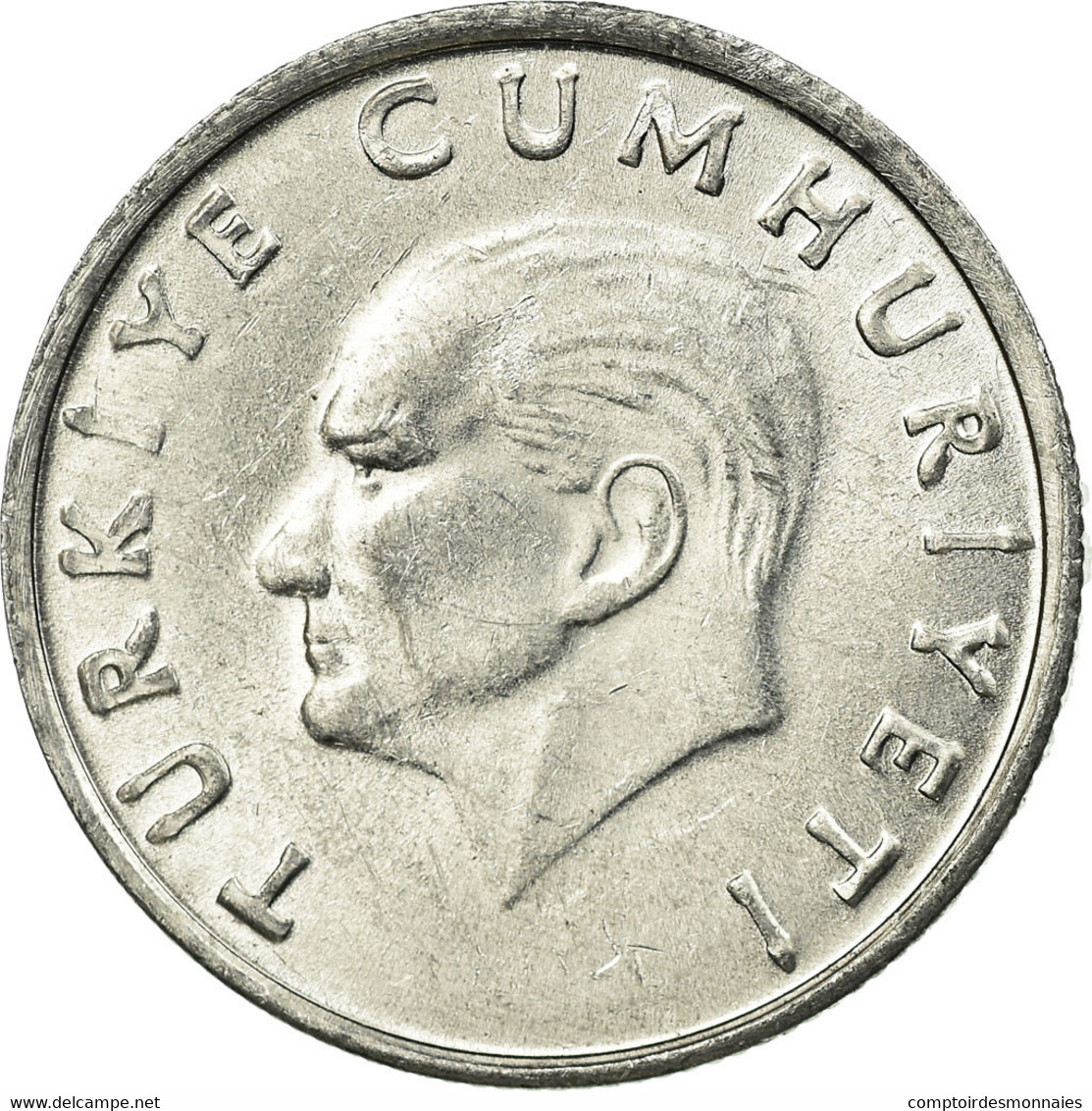 Monnaie, Turquie, 10 Lira, 1988, TTB, Aluminium, KM:964 - Turquie